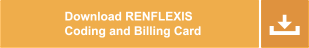 Download the Coding and Billing Card for RENFLEXIS® (infliximab-abda)